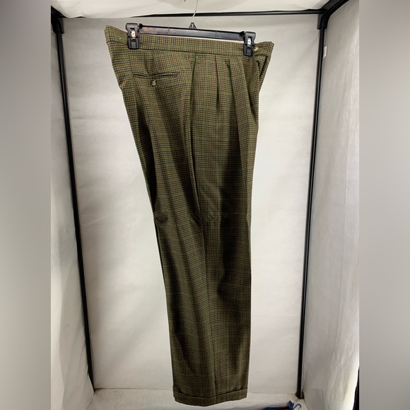 Berle Wool Dress pants 38/30 French cuff Men A1Condition - Picture 6 of 7